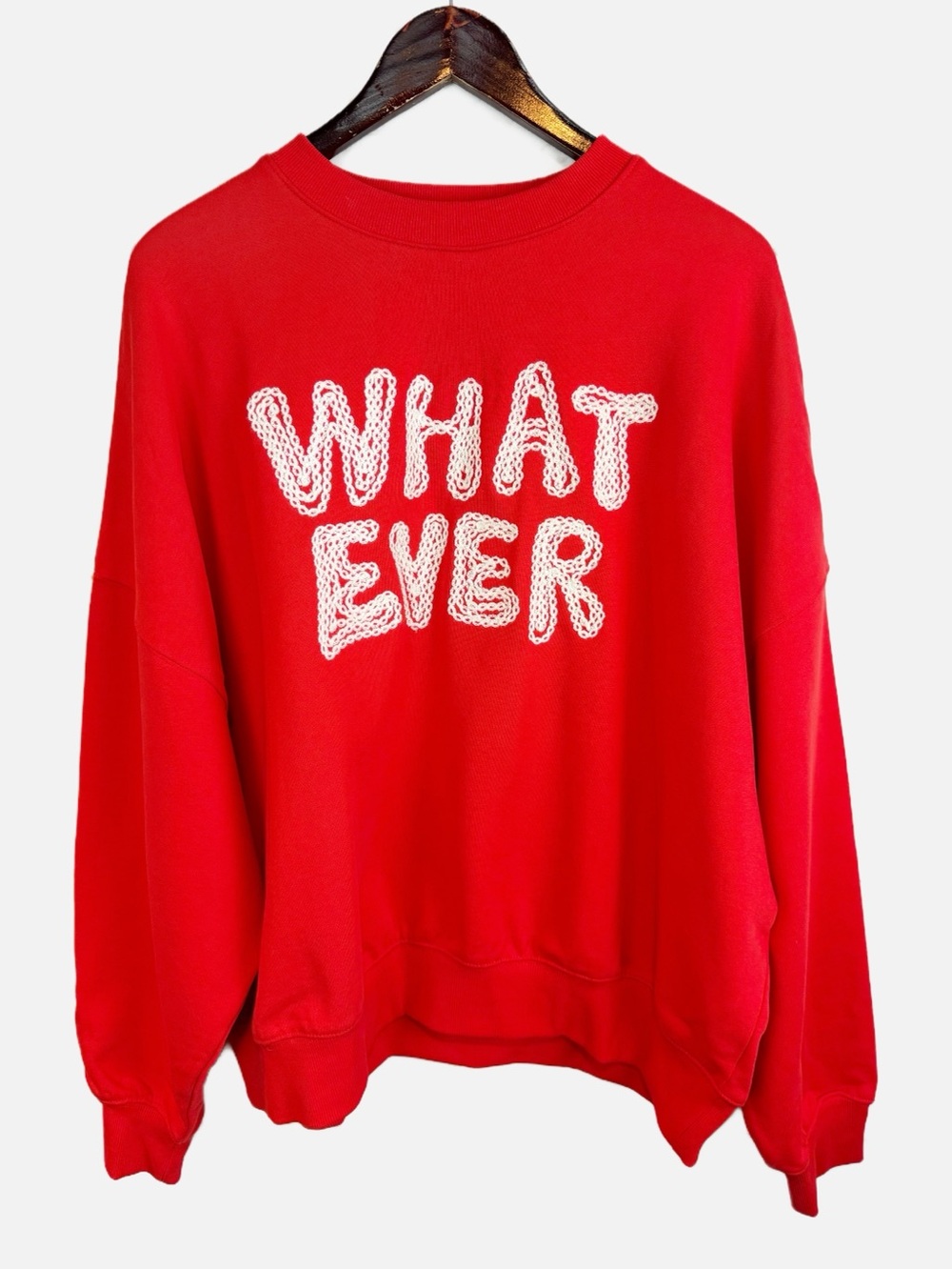 Forever 21 | Embroidered Whatever Sweatshirt, L